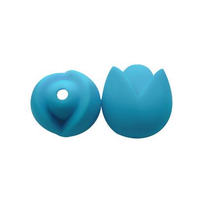 10pcs Silicone Focal Beads Lotus Diy Necklace Ornament 40