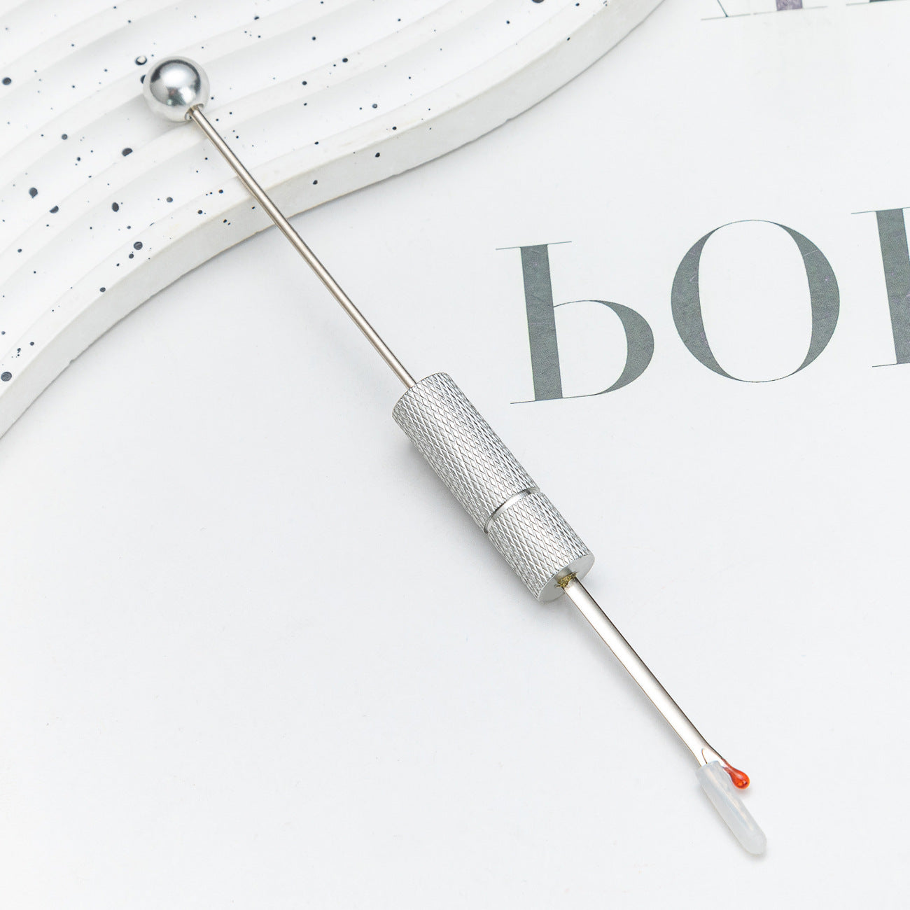 Beadable Seam Ripper DIY Metal Craft Supplies 14.2×1.0cm Size 15