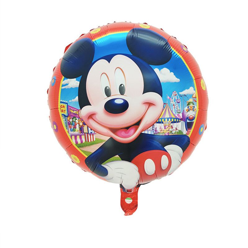 Mickey Minnie Foil Balloons Birthday Party Decoration 50pcs 18 Inch 16