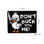 20pcs Silicone Focal Beads Handsome Duck Front Facing with Sword 3