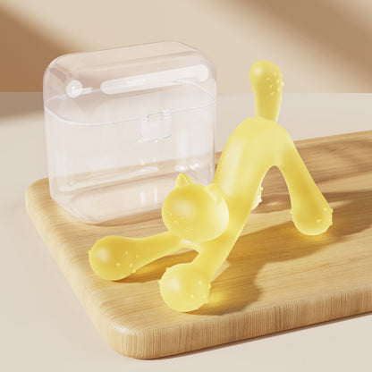 Silicone Kitten Shaped Teething Toy for Baby 14