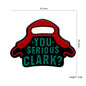 20Pcs Silicone Focal Beads Christmas Series Work Hats With Printed Text 3