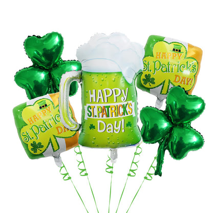 St. Patrick's Day Foil Balloon Set Party Decoration 6