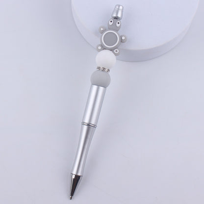 Animal Silicone Beaded Pens Handmade Novelty Ballpoint Pen Gift 33