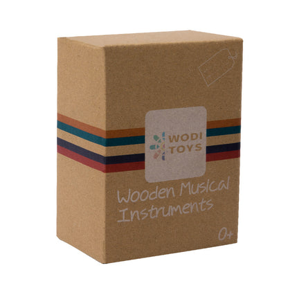 Wooden Montessori Toys Hand Bells Set for Toddlers 3