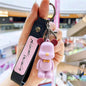 Bear Silicone Keychain with Silicone Strap Charm for Bag or Keys 11