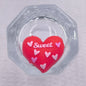 20Pcs Silicone 3D Focal Beads Valentine Day Love Heart Sweet Text 6