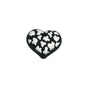 20Pcs Silicone 3D Focal Beads Love Leopard Heart Pattern 7