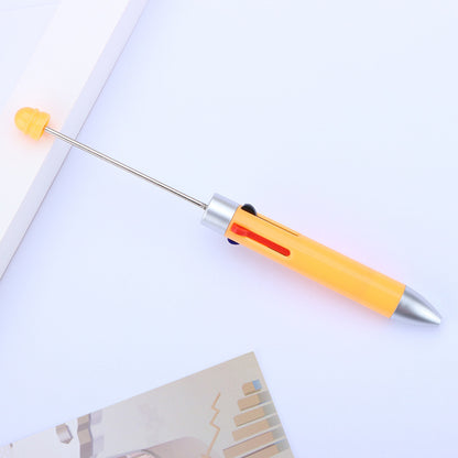 Four-Color Beadable Ballpoint Pens Bullet Tip 1.0mm DIY Craft Supplies 7