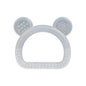 Bear Head Silicone Teething Toy Handheld for Baby 80x72x14mm 14