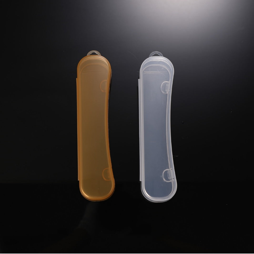 Transparent Plastic Storage Case Teething Toy Organizer for Baby 14