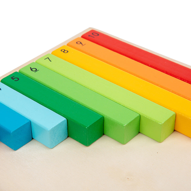 Wooden Montessori Toys Decimal Stick Educational Toy 4