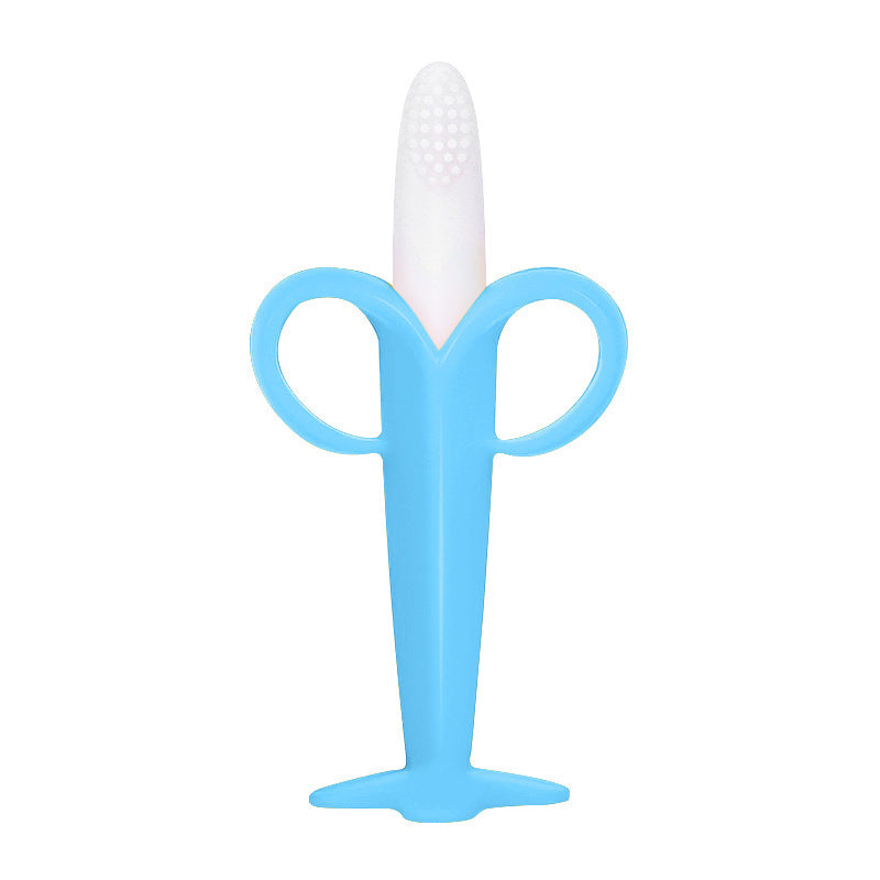Silicone Banana Shape Teething Toy with Suction Cup for Baby 11