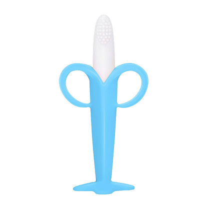 Silicone Banana Shape Teething Toy with Suction Cup for Baby 11