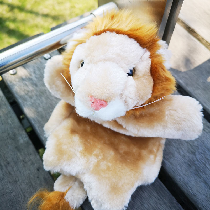 Plush Animal Hand Puppets Pretend Play Toy 25cm 34