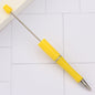 UV Electroplating Beadable Ballpoint Pens DIY Craft Supplies