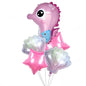Ocean Animal Theme Foil Balloon Set Birthday Party Decoration 6