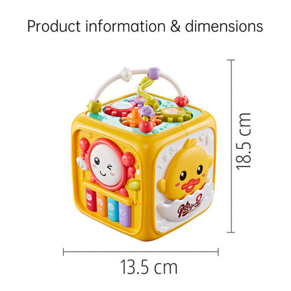 Plastic Six-Sided Drum Kids Musical Instrument Early Education Toy 5
