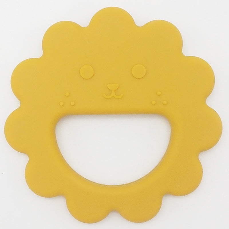 Silicone Baby Teething Toy Flower Shape 2 Pcs Set 7