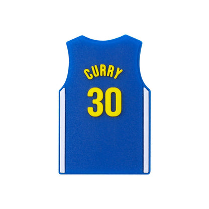 20Pcs Silicone Focal Beads Basketball Jersey Design Flat Shape 5
