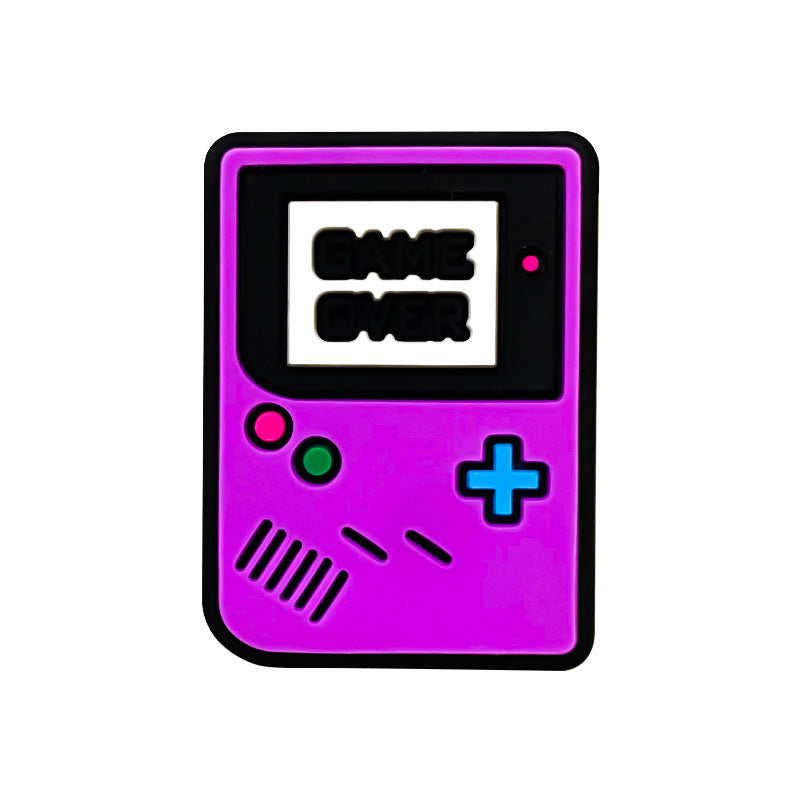 20Pcs Silicone Focal Beads Simulation Controller Nostalgic Handheld Game Console Front Facing 11
