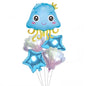 Ocean Animal Theme Foil Balloon Set Birthday Party Decoration 4