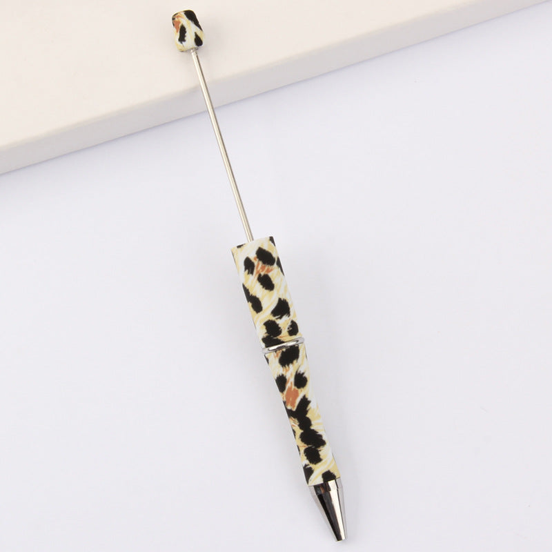 Printed Pattern Beadable Ballpoint Pens DIY Craft Supplies 55