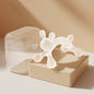 Silicone Baby Teether Lying Down Rabbit Shape Baby Teethers 7