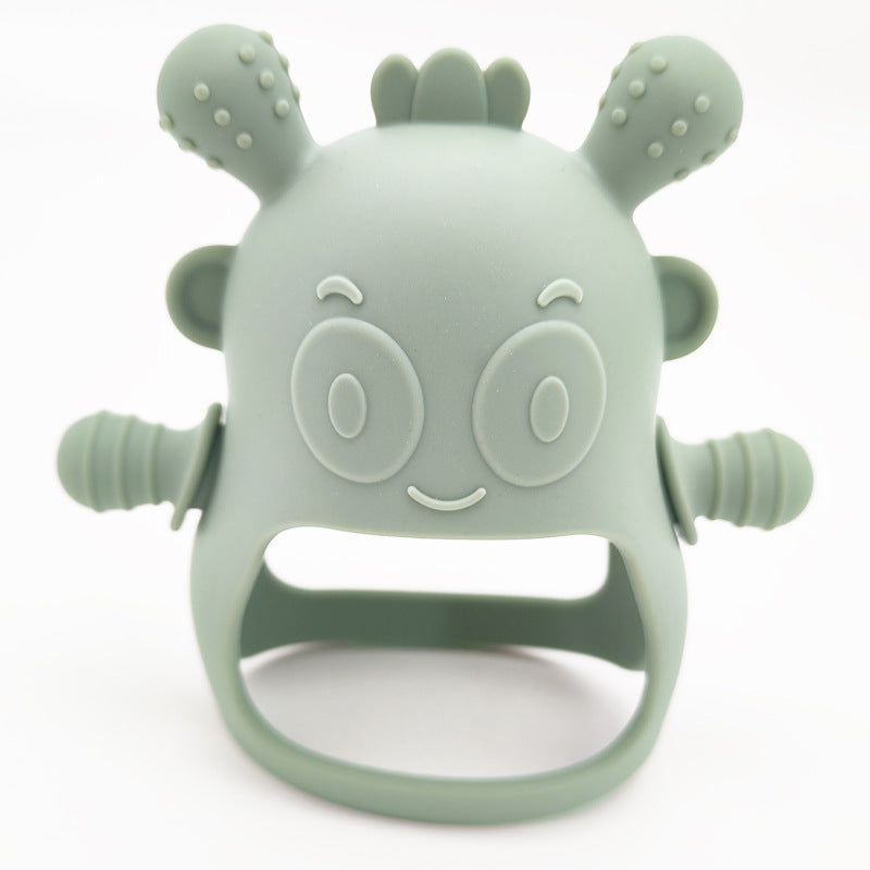 Silicone Baby Teething Toy Monster Grip Shape 2 Pack 5