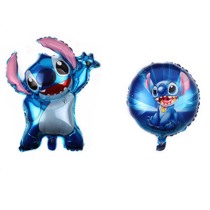 Stitch Foil Balloons Party Decoration Set 5pcs 2