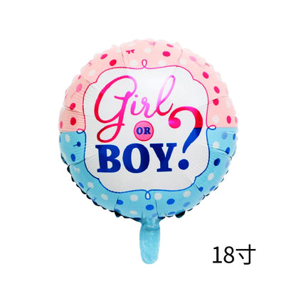 Gender Reveal Foil Balloon Set Baby Shower Party Decoration 50pcs 21