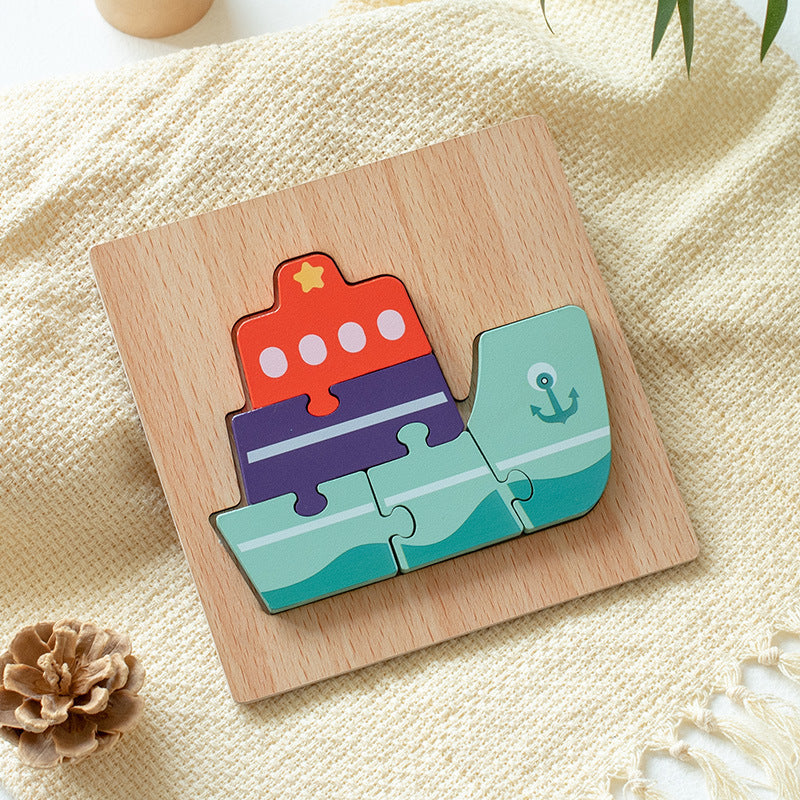 Wooden Children'S Puzzle 3D Model Wholesale