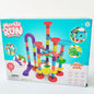 Plastic Marble Run Assembled Three-Dimensional Track Toy 24.5cm 12