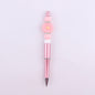 Daisy Flower Silicone Beaded Pens Ballpoint Novelty Handmade Gift 9