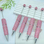 Full Solid Color Rhinestone Beadable Ballpoint Pens DIY Craft Supplies 9