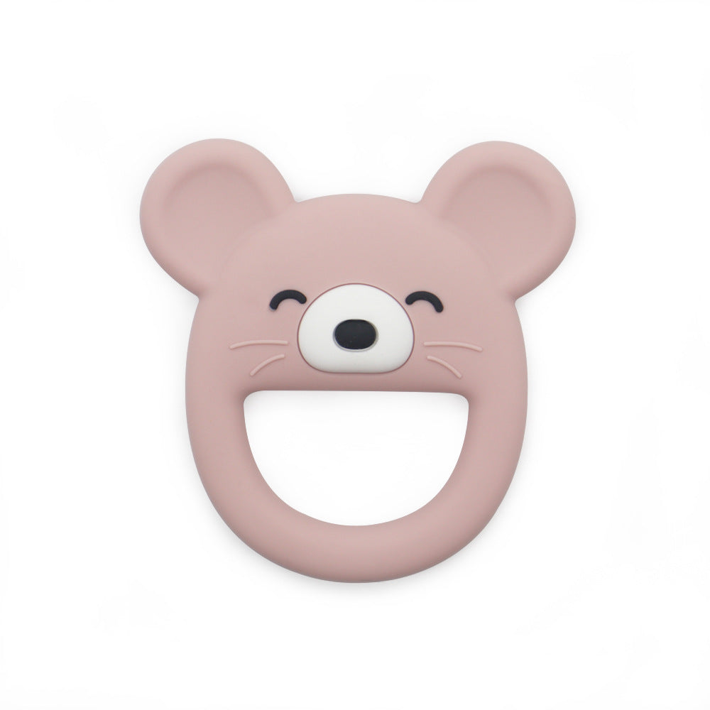 Silicone Baby Teething Toy Mouse Shape 10 Pieces Set 7
