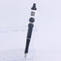 Black Cup Silicone Beaded Pens Handmade Novelty Pen Gift 7
