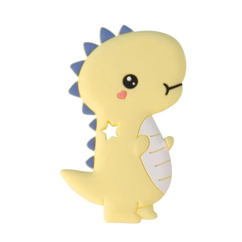 Cartoon Dinosaur Silicone Teething Toy for Baby