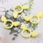 2Pcs 25x46mm Sakura Angel Wings Acrylic Beads UV Finish Color Plated 26
