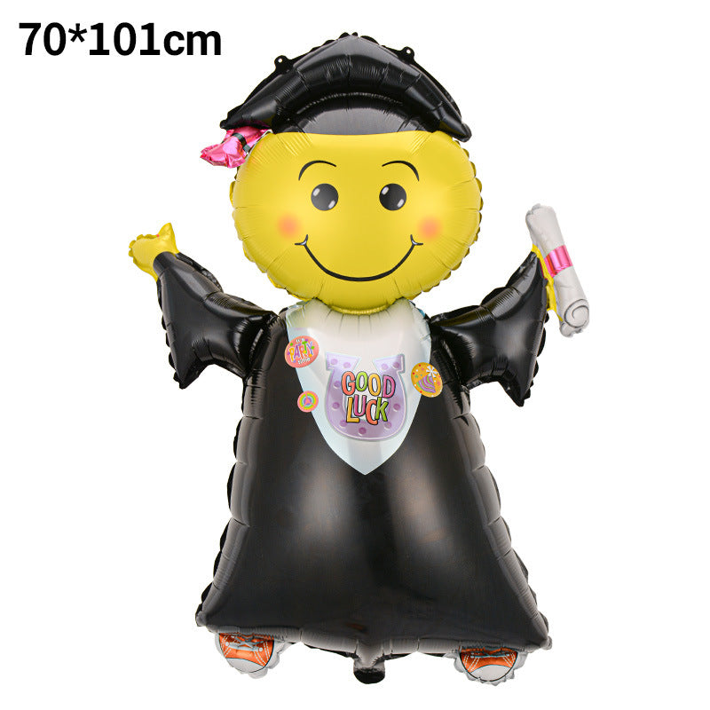 Graduation Foil Balloons Party Decoration Set 50pcs 5