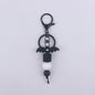 Halloween Themed Silicone Bead Keychain Assortment Charm Set 7