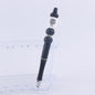 Black Cup Silicone Beaded Pens Handmade Novelty Pen Gift 14