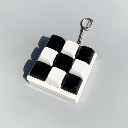 Plastic Keyboard Fidget Toy 9 Key Mechanical Design