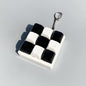 Plastic Keyboard Fidget Toy 9 Key Mechanical Design