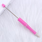 Environmentally Friendly ABS Wheat Straw Beadable Ballpoint Pens DIY Craft Supplies 12