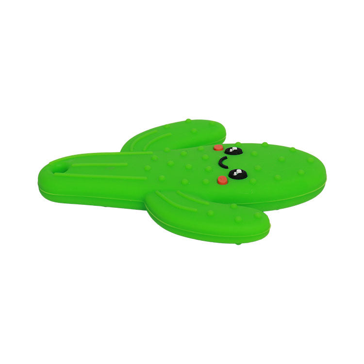 Silicone Cactus Teething Toy Baby Teether for Infant 7.8x7cm 4