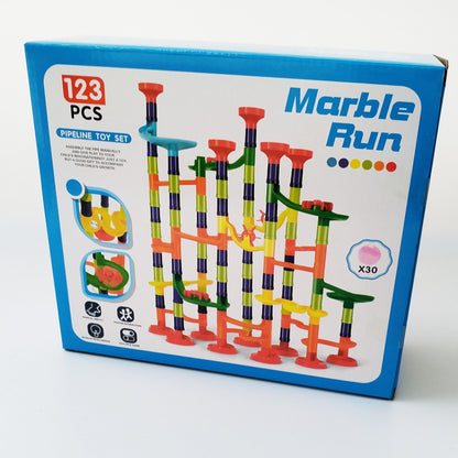 Plastic Marble Run Assembled Three-Dimensional Track Toy 24.5cm 9