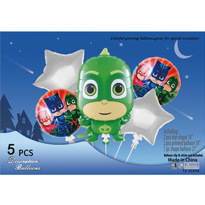 Cartoon Character Foil Balloon Set Kids Party Decoration 2 Sets 29