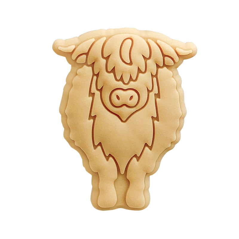 20pcs Silicone Focal Beads Yak Bull Front Facing Detail 5