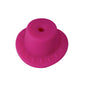 20pcs Silicone Focal Beads Hats Round Brim Design 9